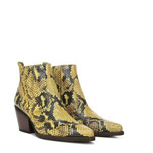 Sam Edelman Winona Snake Print Leather Bootie